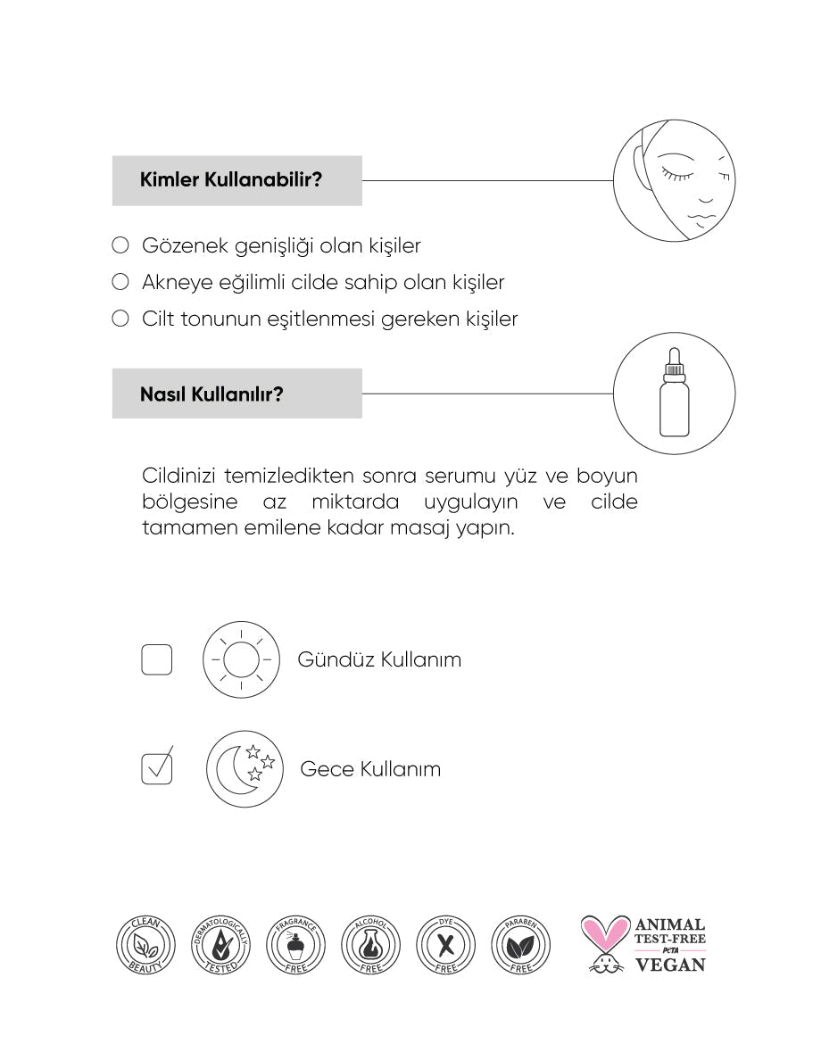 The NewLab Akne Karşıtı Pürüzsüzleştirici Yüz Serumu