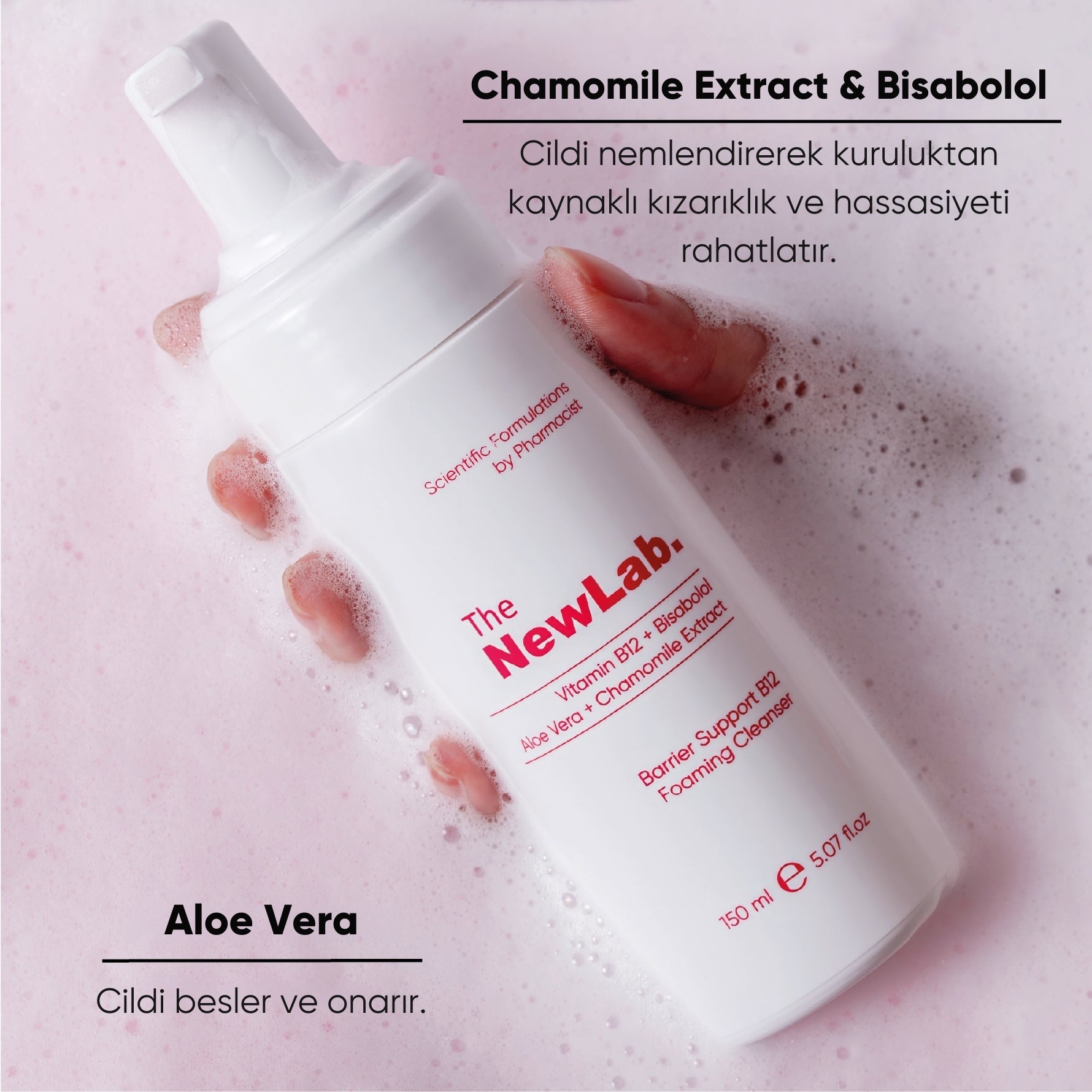 The NewLab Bariyer Güçlendirici B12 Temizleme Köpüğü