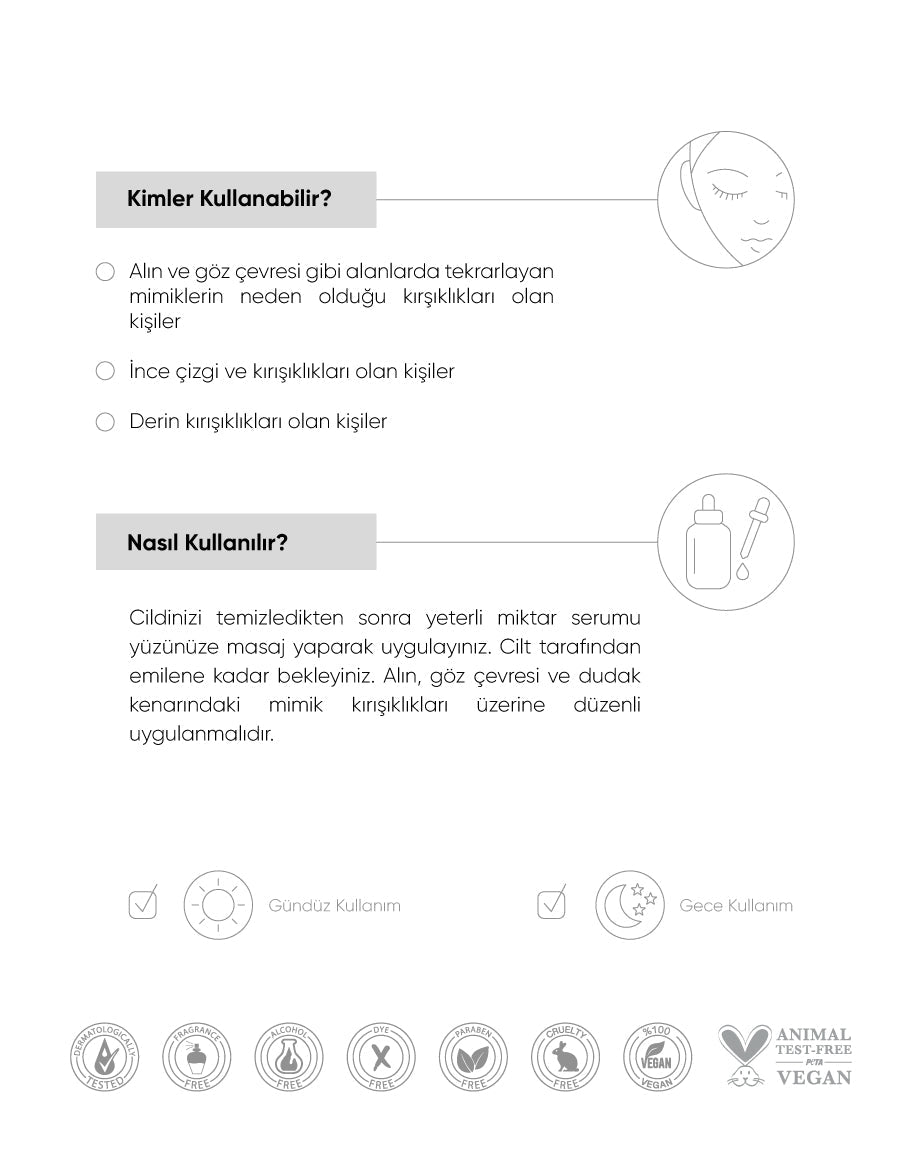 The NewLab Kırışıklık Karşıtı 10% Argireline Serum + Copper Peptide