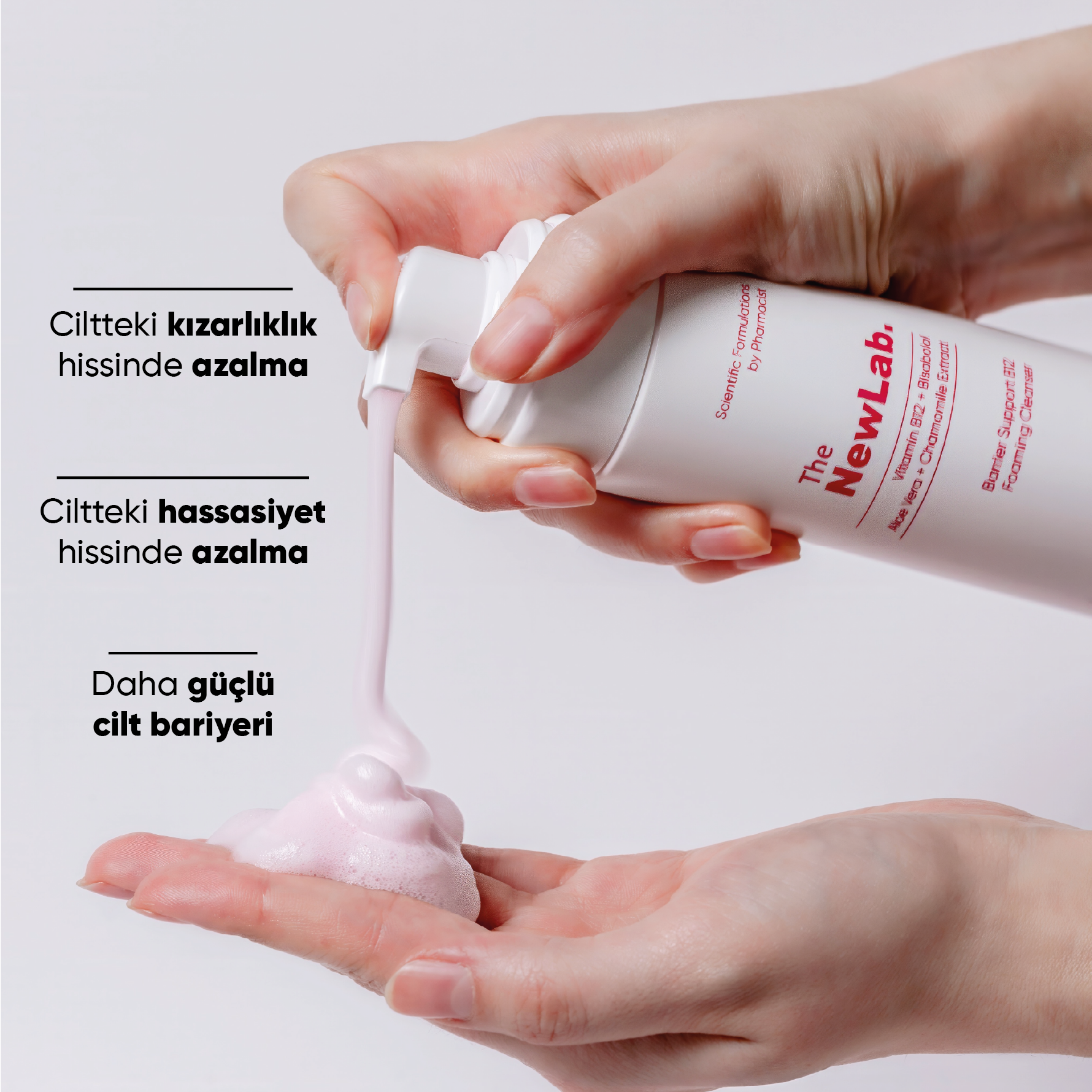 The NewLab Bariyer Güçlendirici B12 Temizleme Köpüğü