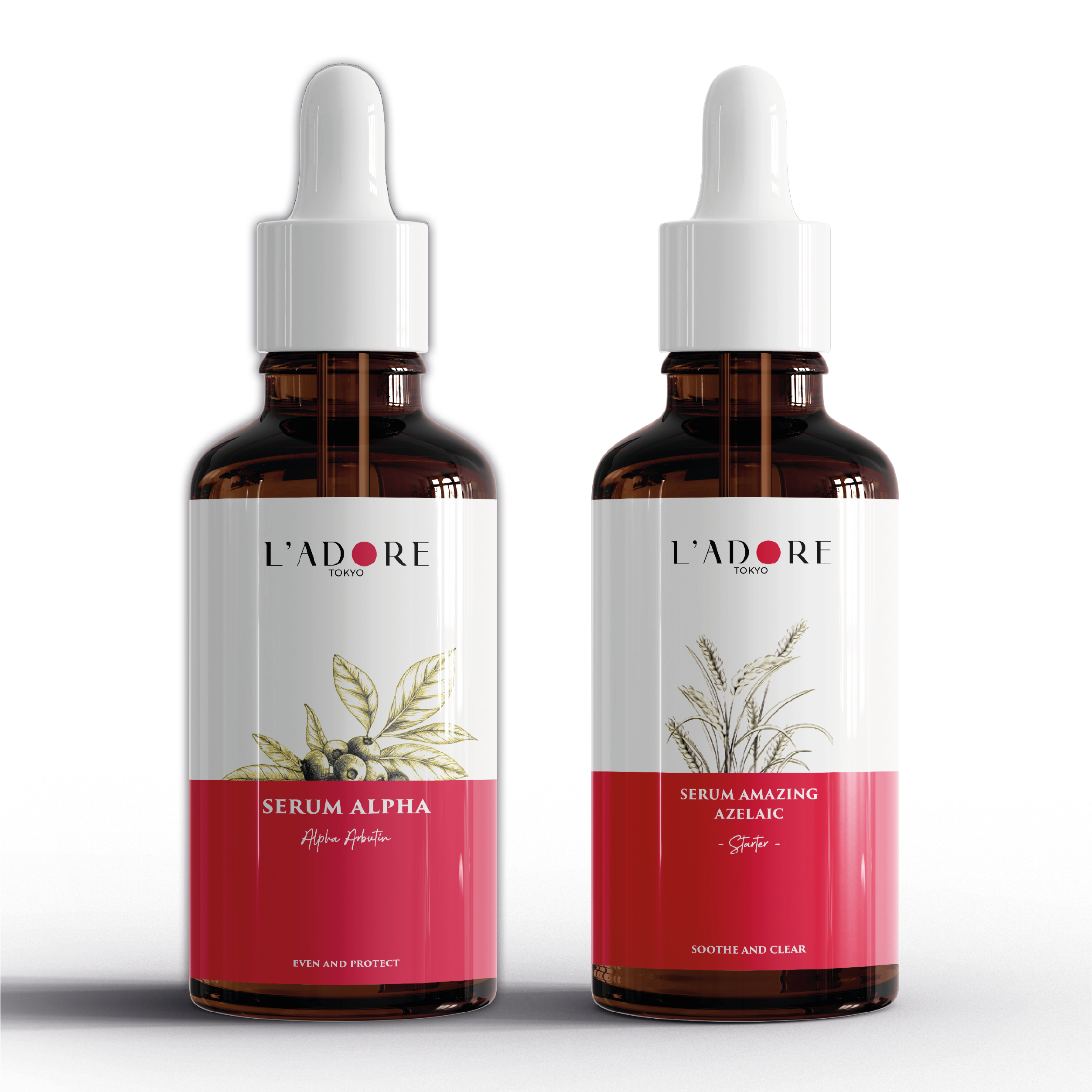 Leke İkilisi: Serum Alpha + Serum Amazing Azelaic