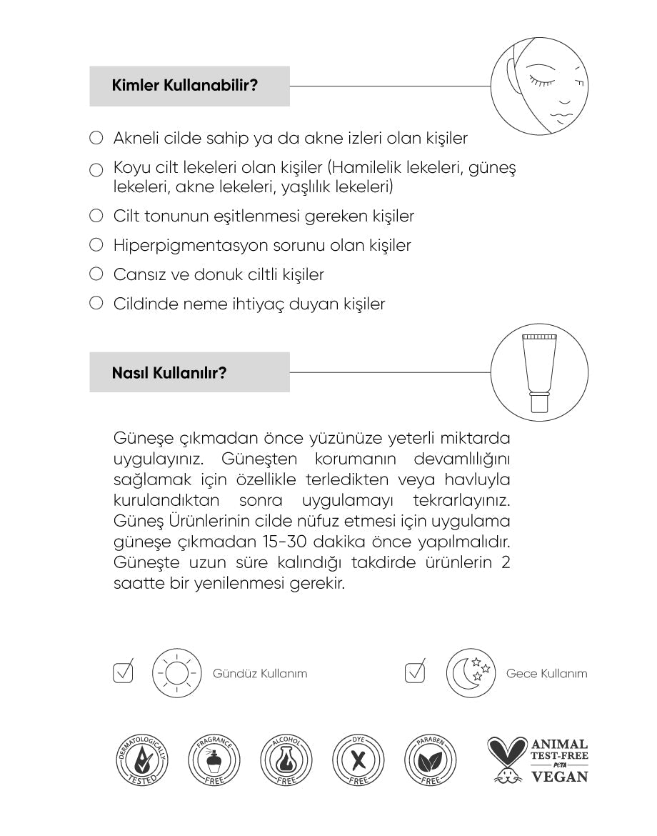 The NewLab Akne ve Leke Önleyici Güneş Kremi (50 SPF) 50 ml