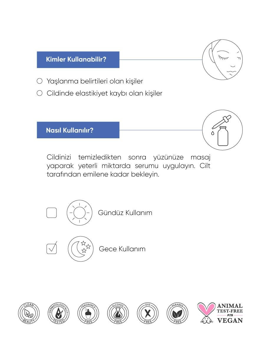 The NewLab Gelişmiş Yaşlanma Karşıtı Cilt Bakım Serumu (Multi Peptide + Copper Peptide %1)
