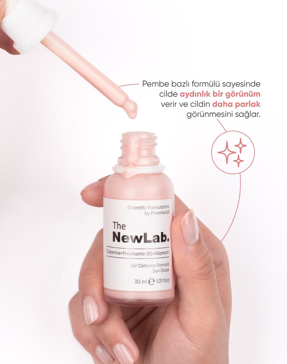 The NewLab Güneş Koruyucu SPF50 Sun Drops Serum