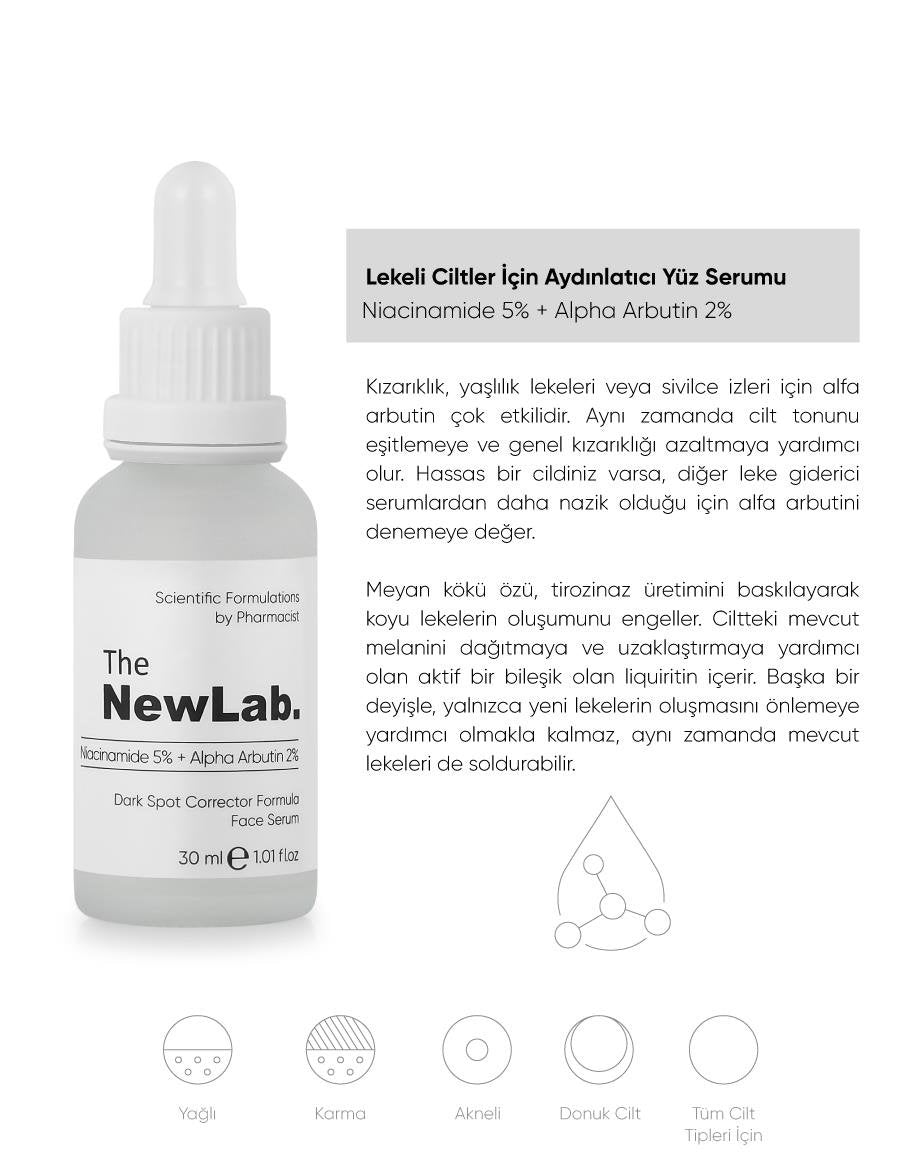 The NewLab Leke Karşıtı ve Güneş Koruyucu Bakım Seti