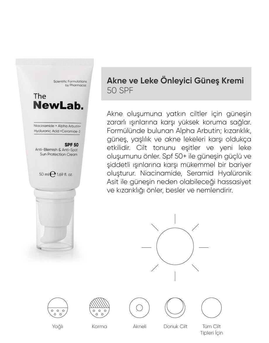 The NewLab Leke Karşıtı ve Güneş Koruyucu Bakım Seti