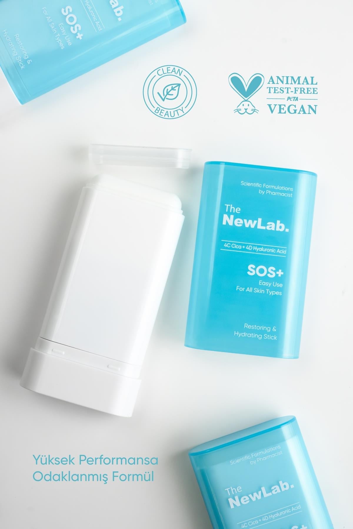 The NewLab Onarıcı ve Nemlendirici Stick Krem (4C Cica 4D Hyaluronic Acid)