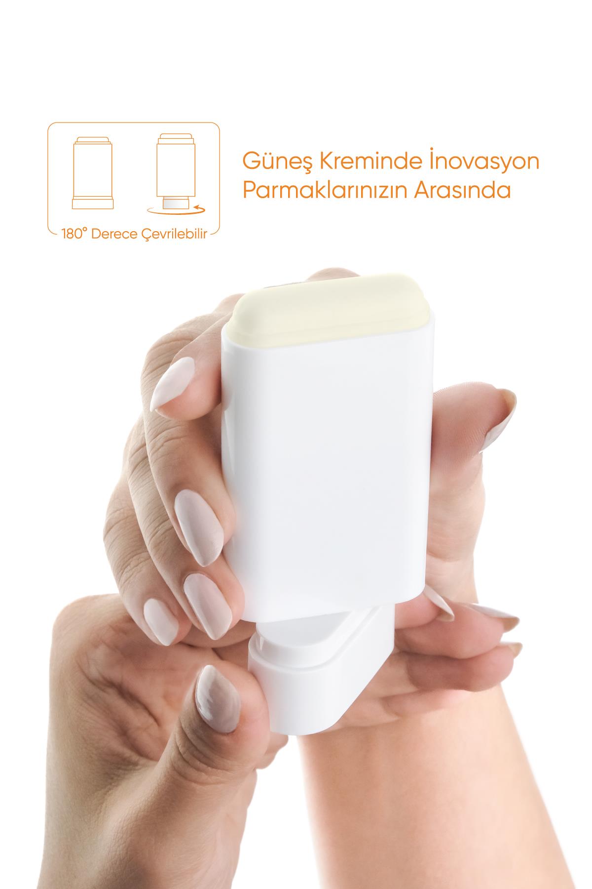 The NewLab Stick Güneş Kremi SPF 50 (uva-uvb Pa ) Water Resistant (80dk.) Blue Light Protection