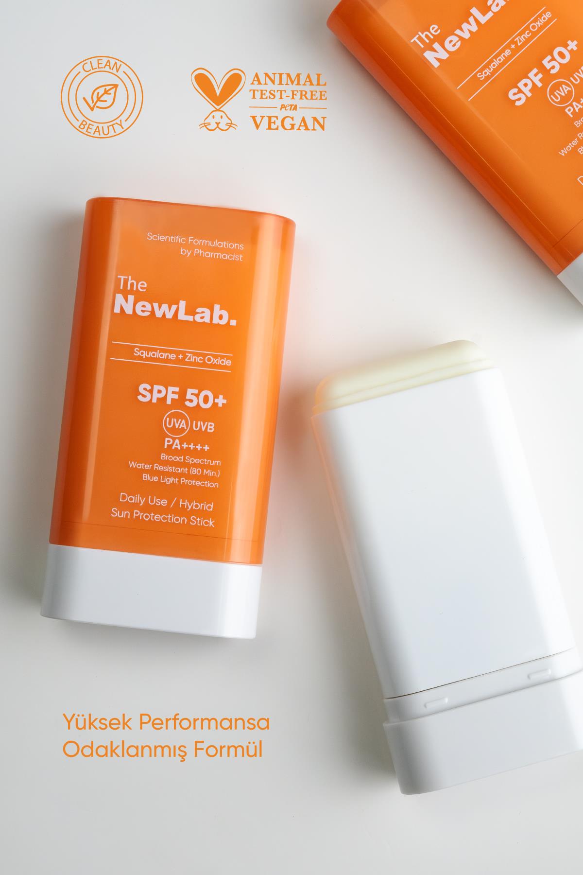 The NewLab Stick Güneş Kremi SPF 50 (uva-uvb Pa ) Water Resistant (80dk.) Blue Light Protection