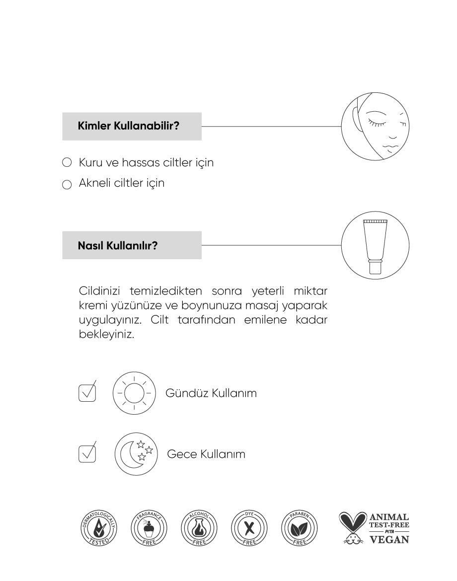 The NewLab Yoğun Nemlendirici Cica Krem 50 ml