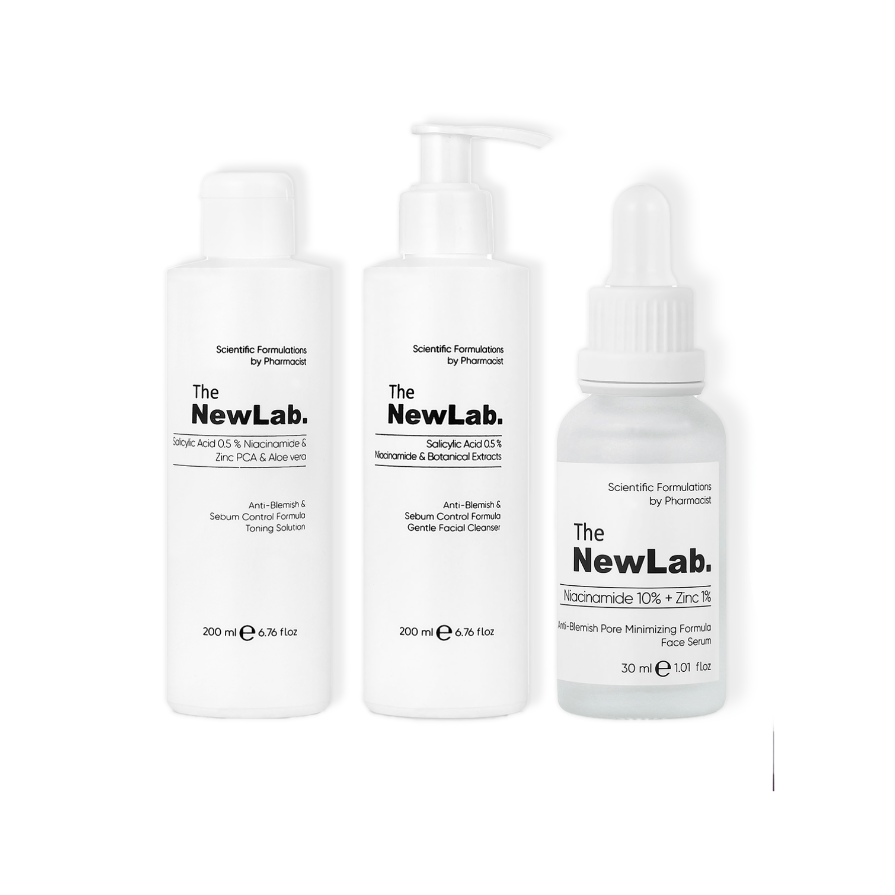 The NewLab Sivilce ve Siyah Nokta Önleyici Gözenek Sıkılaştırıcı Bakım Seti