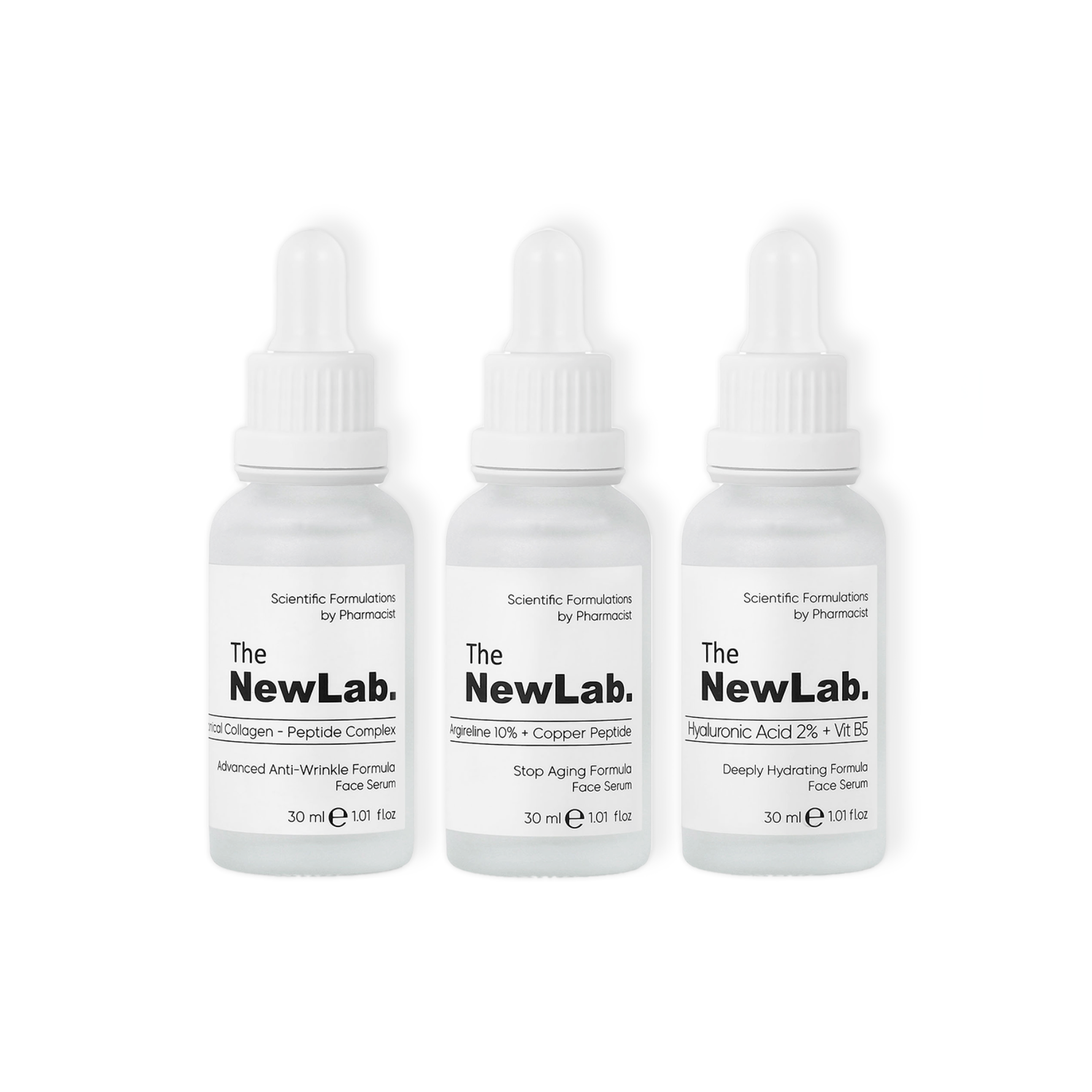 The NewLab Yoğun Nemlendirici Kırışıklık Karşıtı Serum Seti
