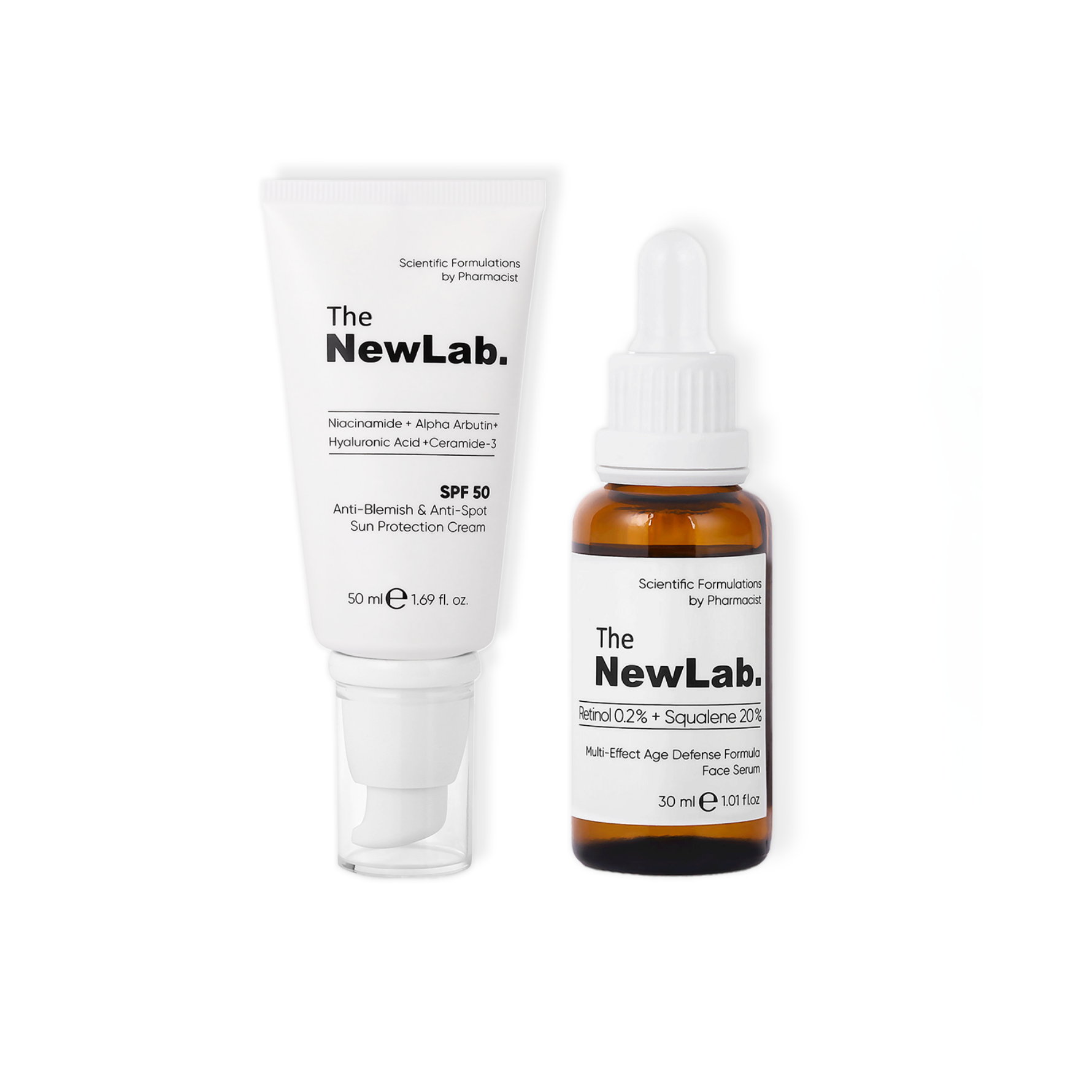 The NewLab Yaşlanma Karşıtı & Güneş Koruyucu Bakım Seti