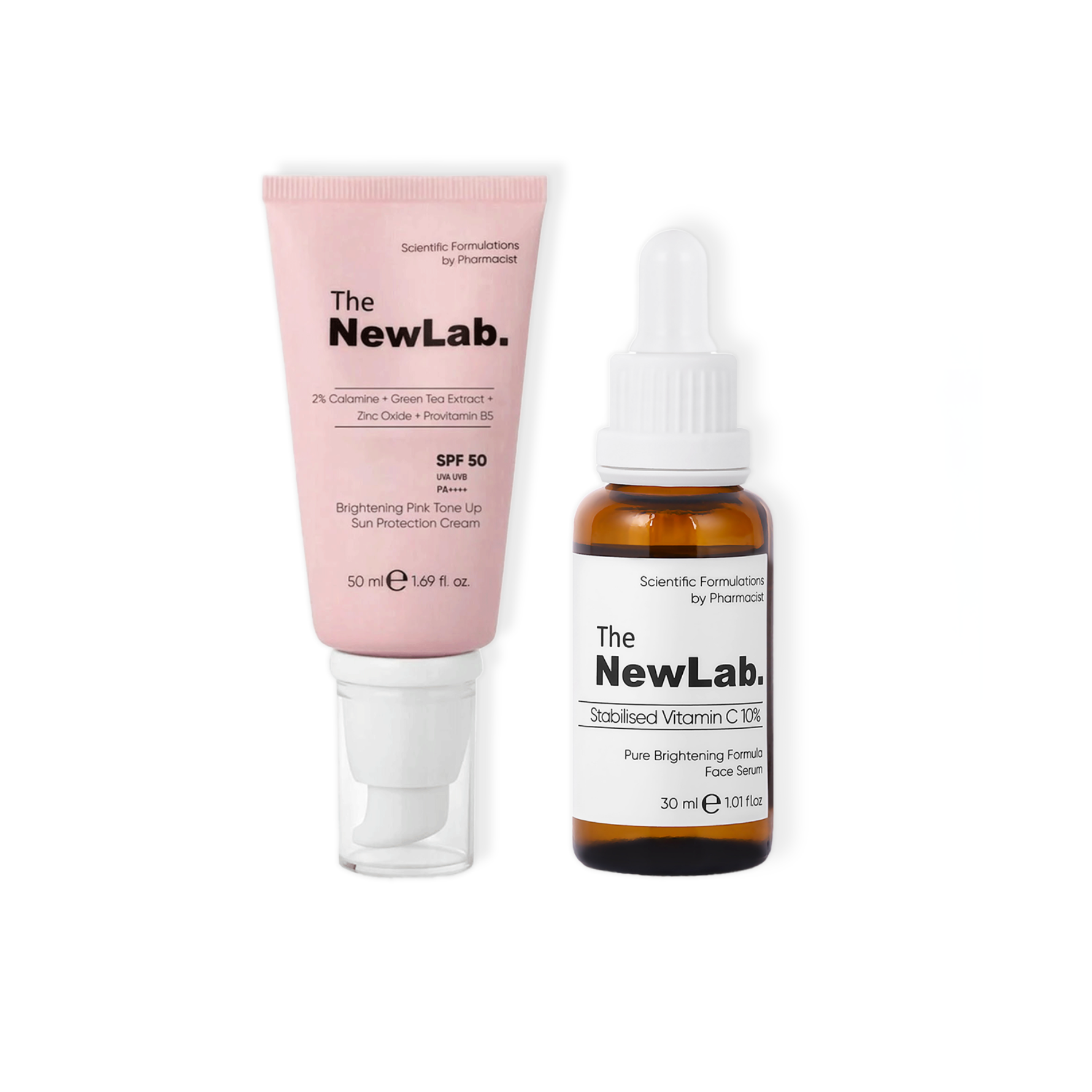The NewLab Aydınlatıcı, Yenileyici ve Güneş Koruyucu Bakım Seti