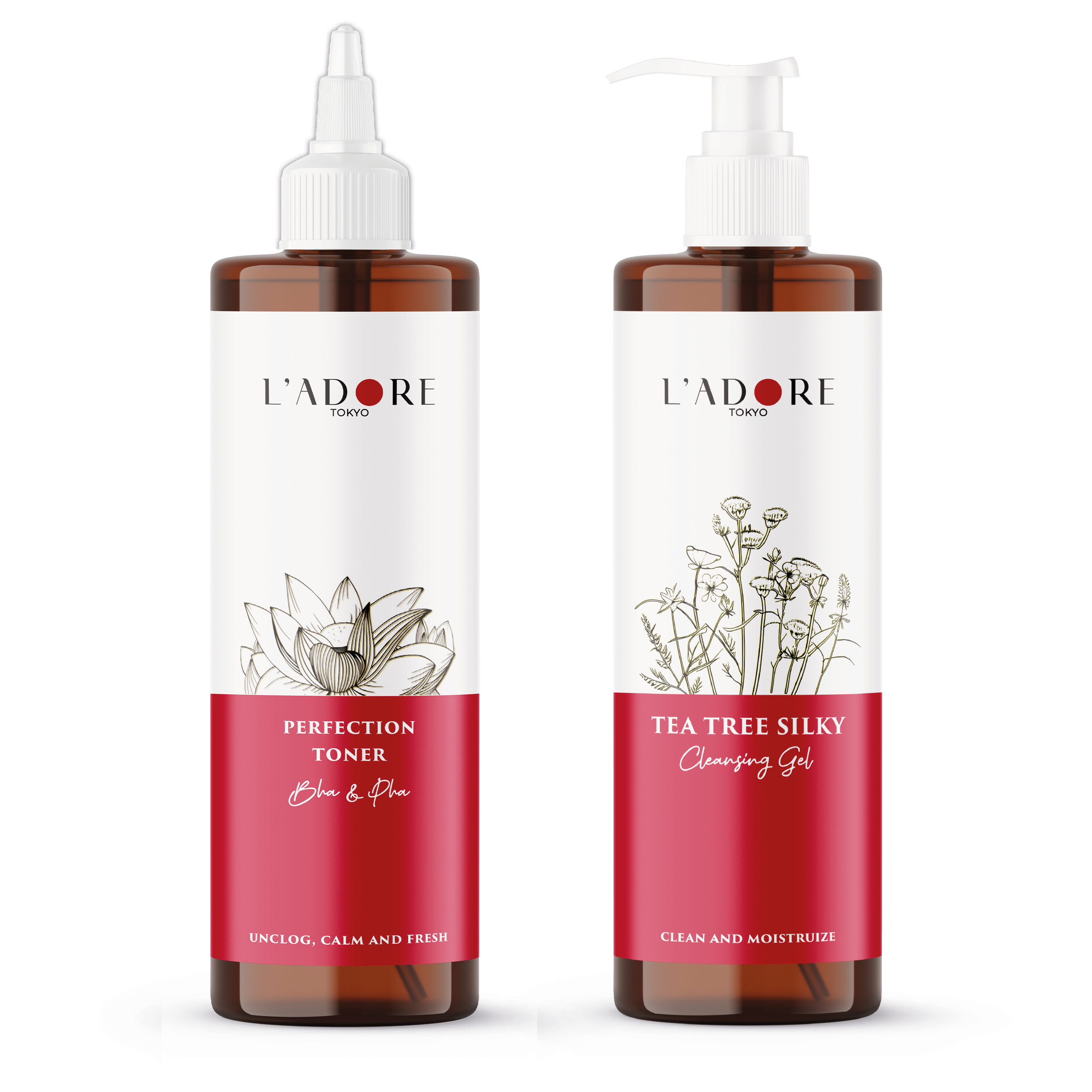 Arındırma İkilisi: Perfection Toner + Tea Tree Silky Cleansing Gel