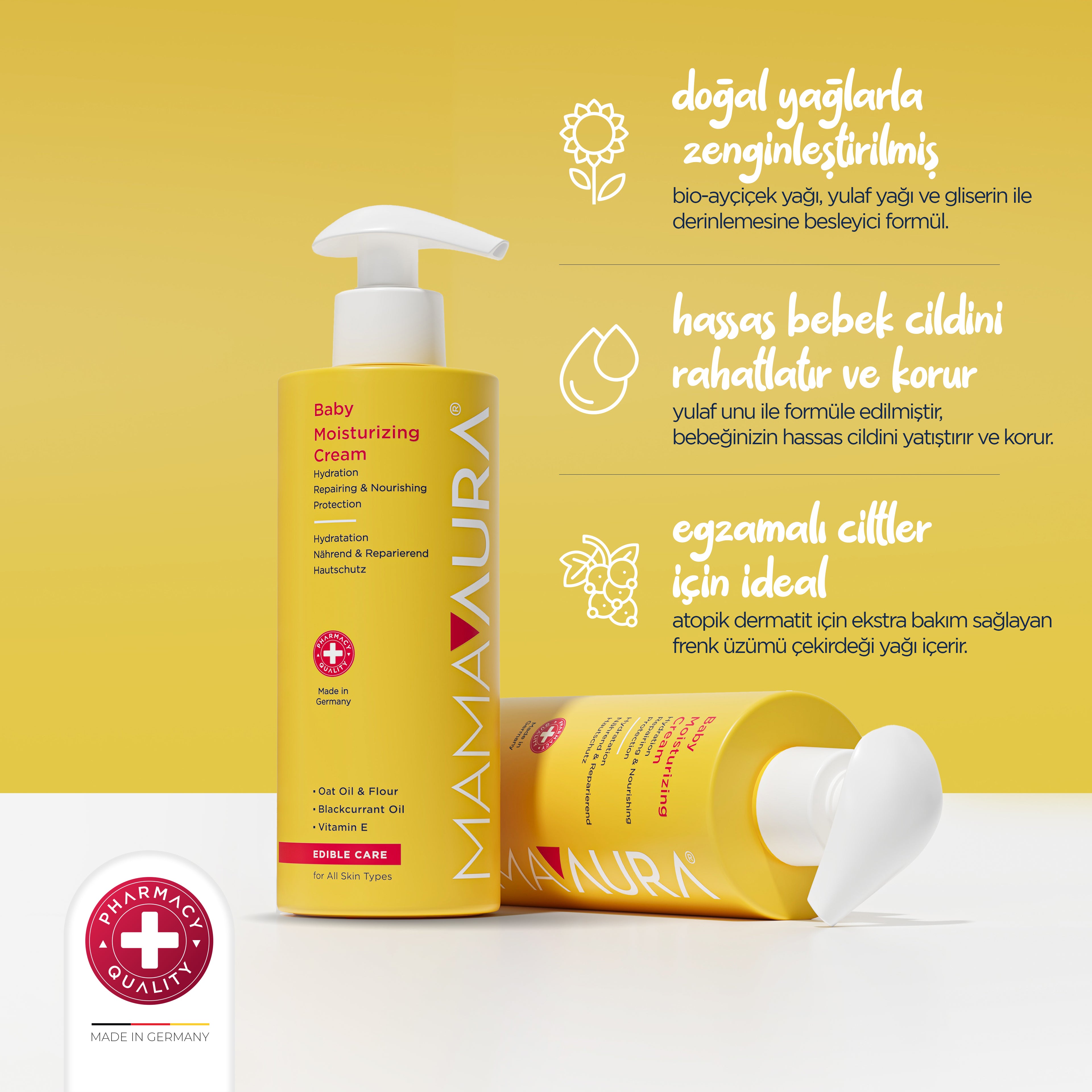 Mamaaura Baby Moisturizing Cream