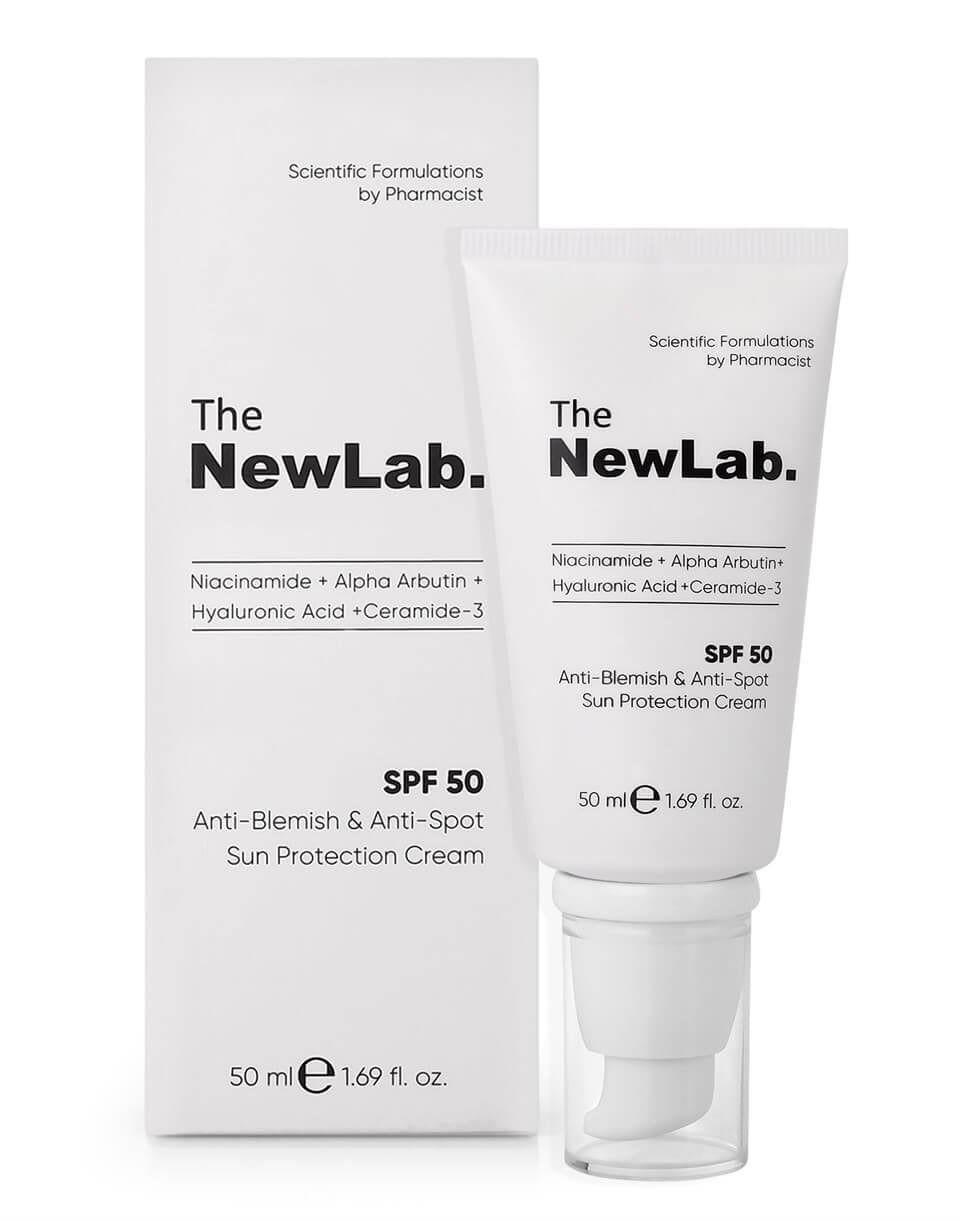 The NewLab Akne ve Leke Önleyici Güneş Kremi (50 SPF) 50 ml