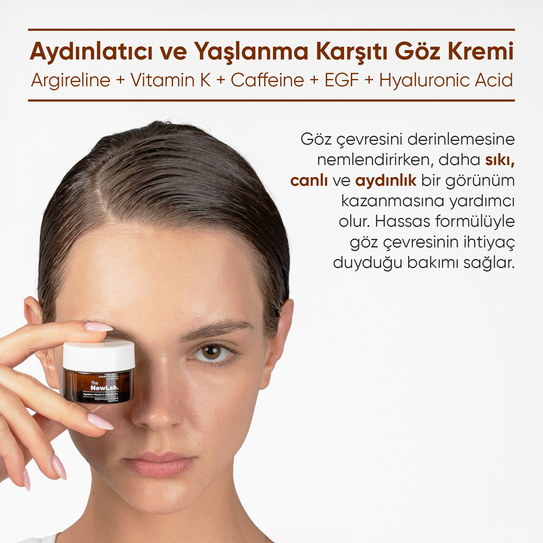 The NewLab Aydınlatıcı ve Yaşlanma Karşıtı Göz Kremi