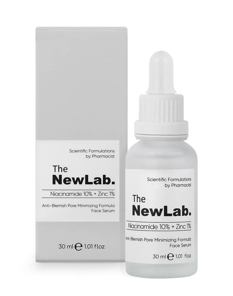 The NewLab Niacinamide 10% + Zinc 1% - Akne Karşıtı Por Sıkılaştırıcı Yüz Serumu 30 ml