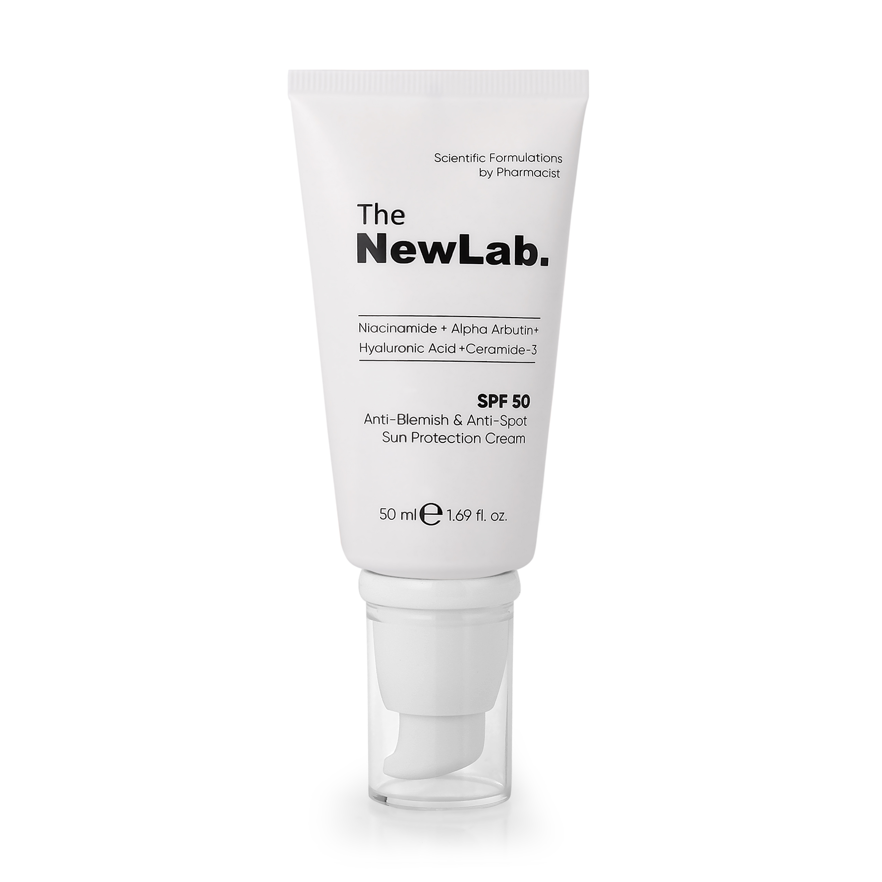 The NewLab Akne ve Leke Önleyici Güneş Kremi (50 SPF) 50 ml