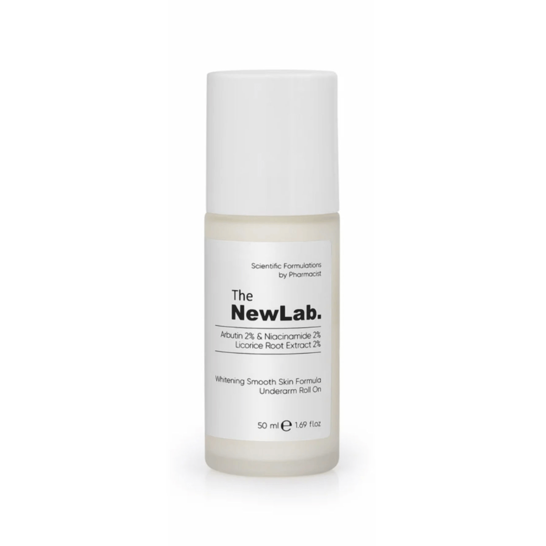 The NewLab Arbutin, Niacinamide ve Meyan Kökü Özü içerikli Koltuk Altı Beyazlatıcı Roll on 50 ml