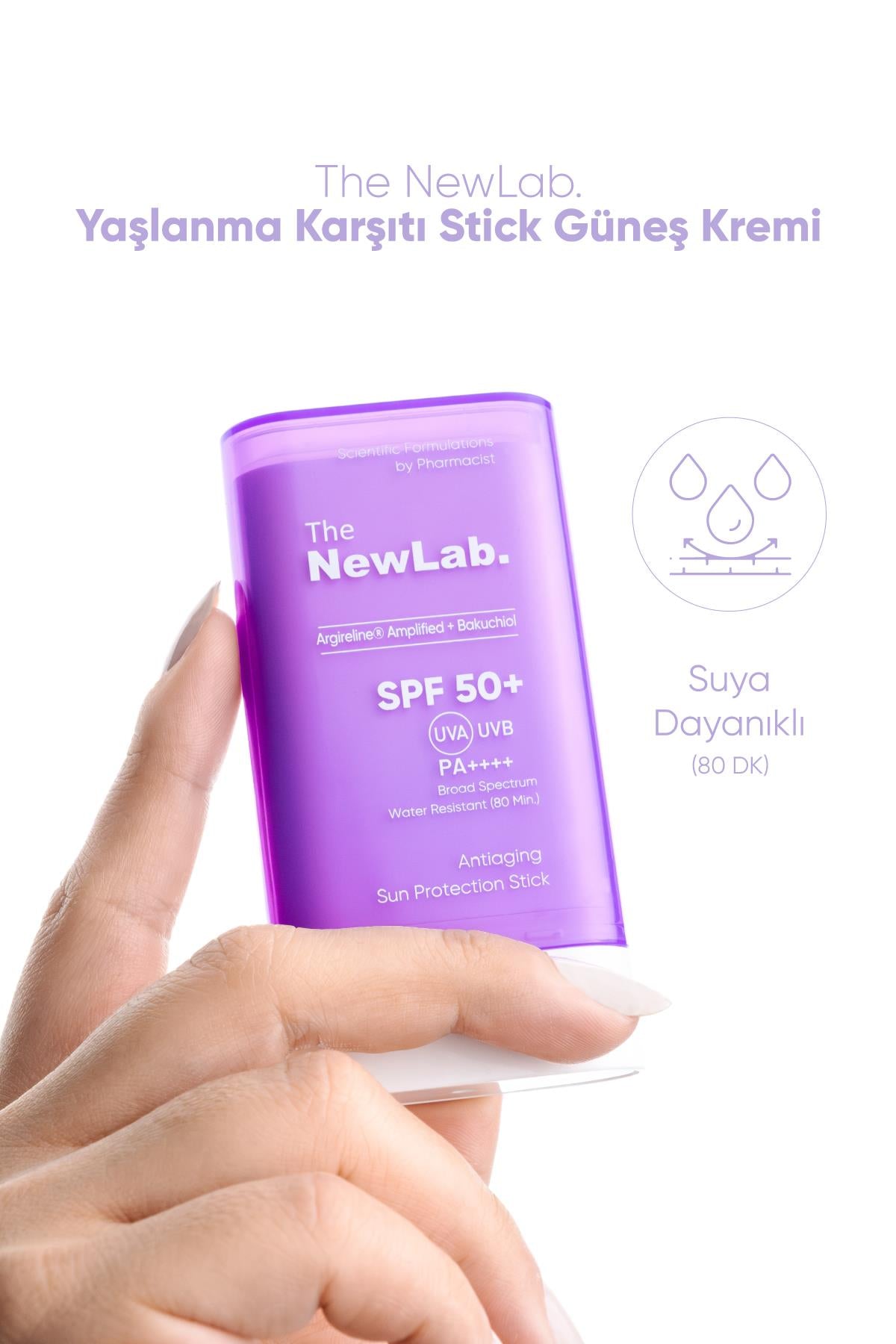 The NewLab Yaşlanma Karşıtı ve Yenileyici Stick Güneş Kremi